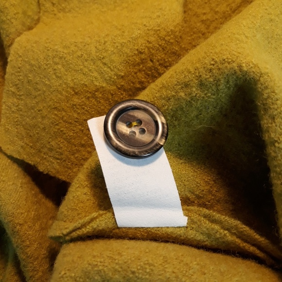 CUT LOOSE LIME GREEN WOOL  VEST - Picture 8 of 8